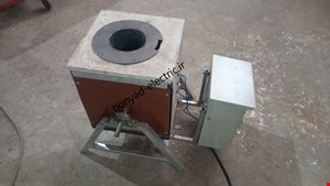 کوره ذوب آلومینیوم و برنج 30 کیلویی برقی (المنتی)